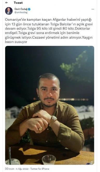 özdağ tweet