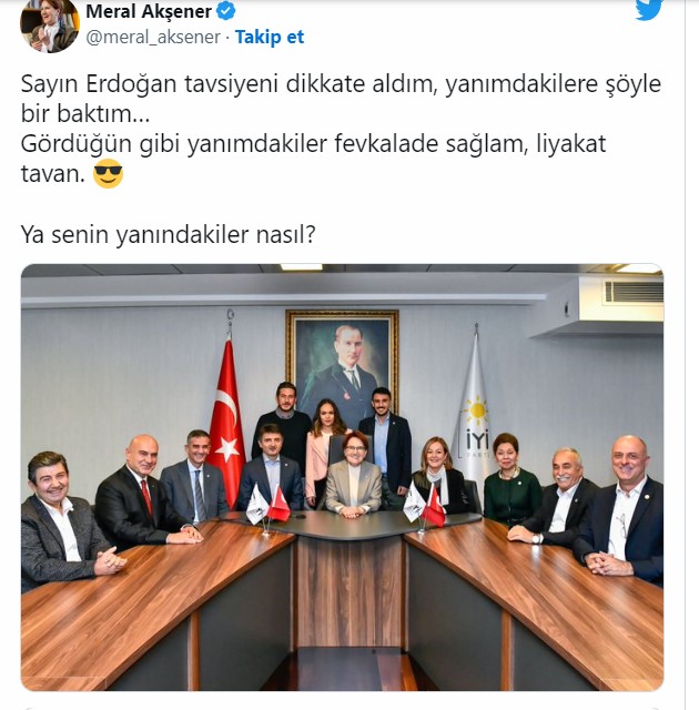 akşener tweet 