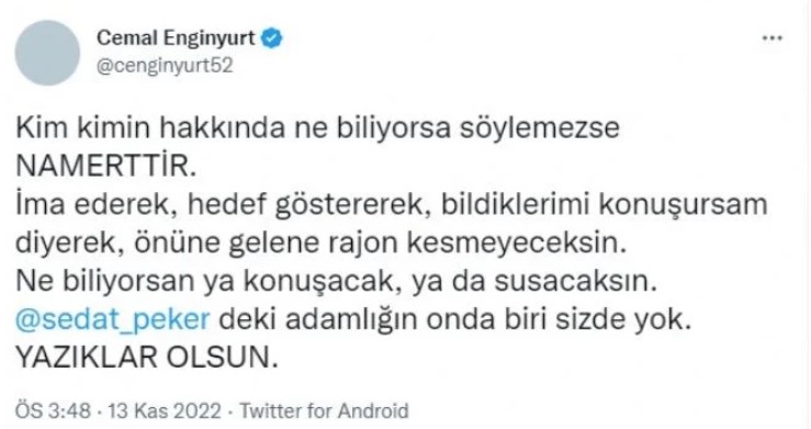 cemal enginyurt tweet 
