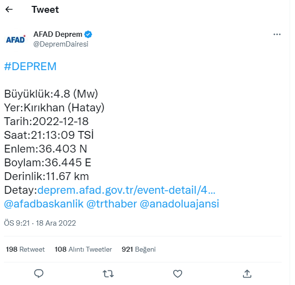 hatay-deprem