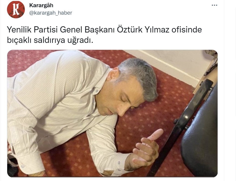öztürk yılmaz tweet 