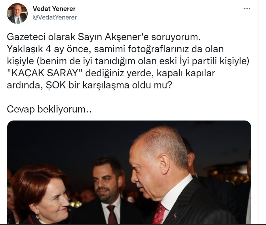 vedat yenerer tweet 