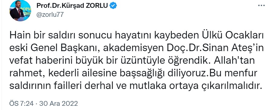 zorlu twwet 
