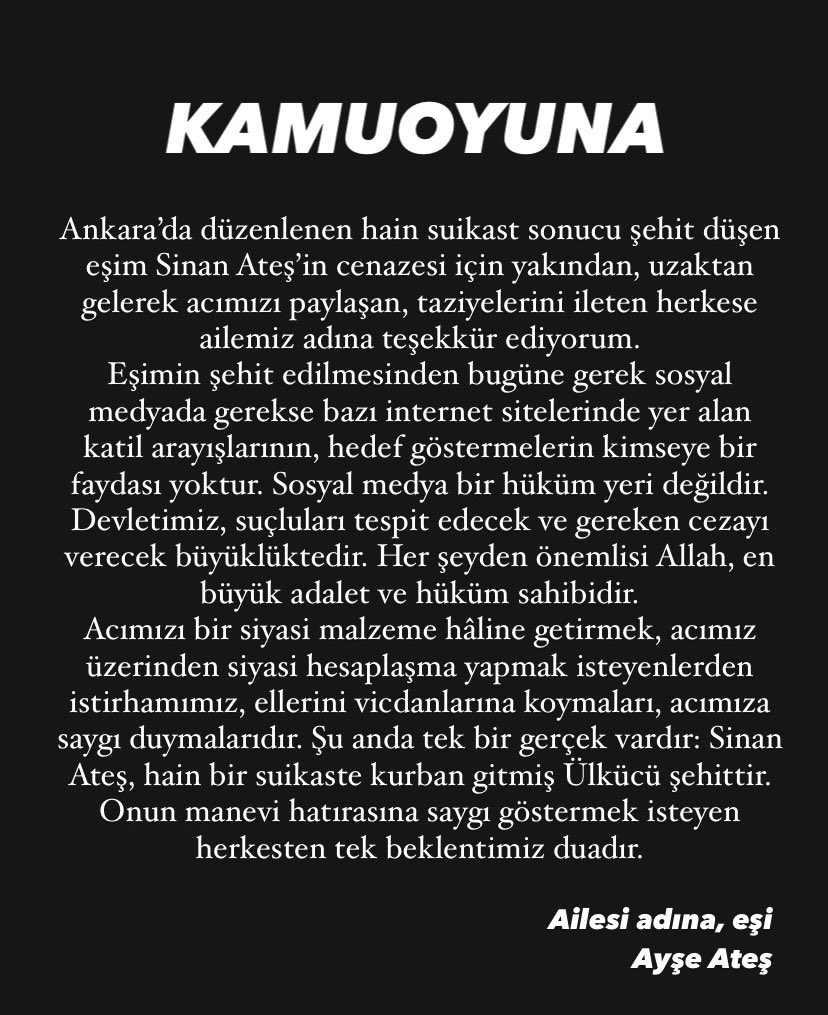sinan ateşin eşi ayşe ateş