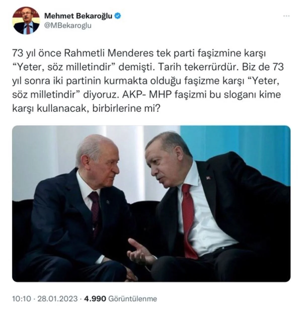 tek parti