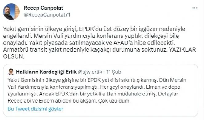 recep canpolat tweet