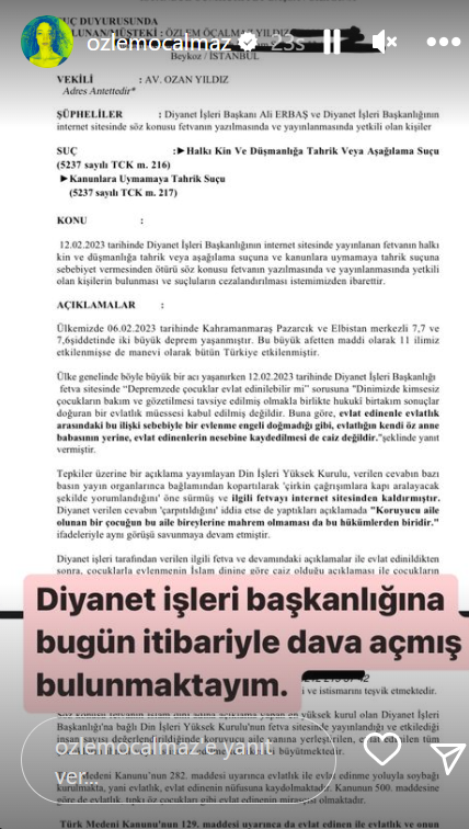 özlem öçalmaz habererk