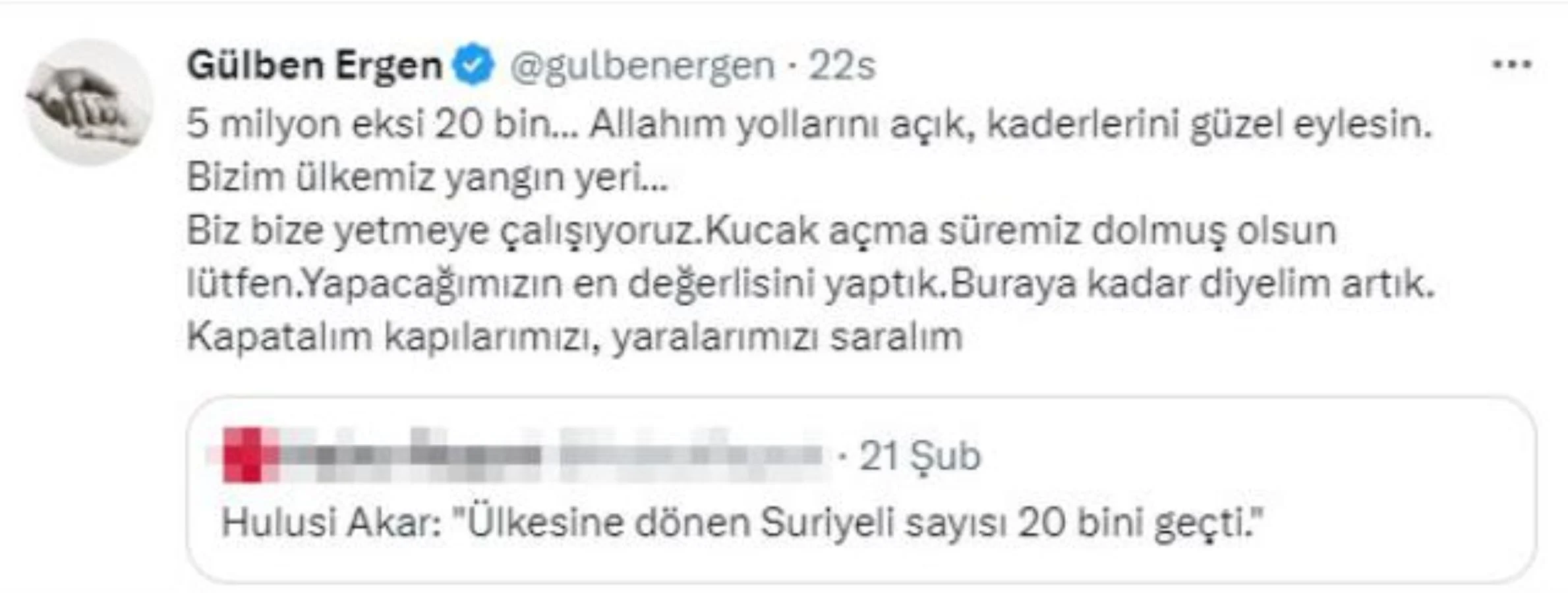 gülben ergen suriler