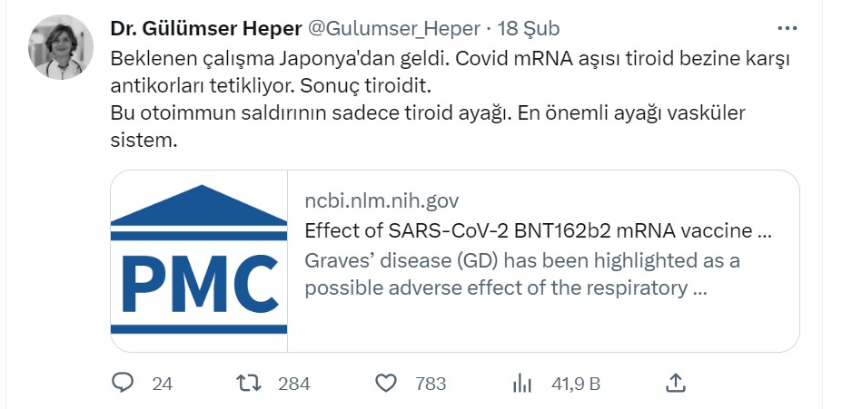 gülümser heper tweet 