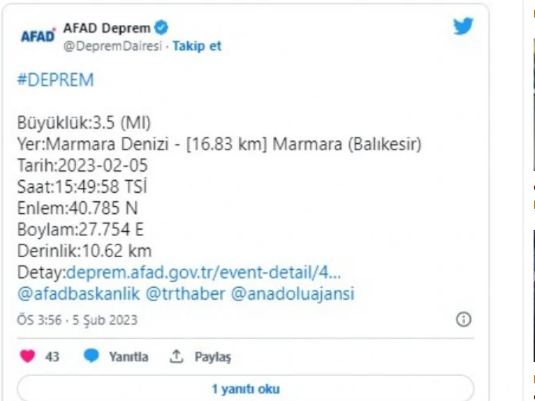 marmara deprem 