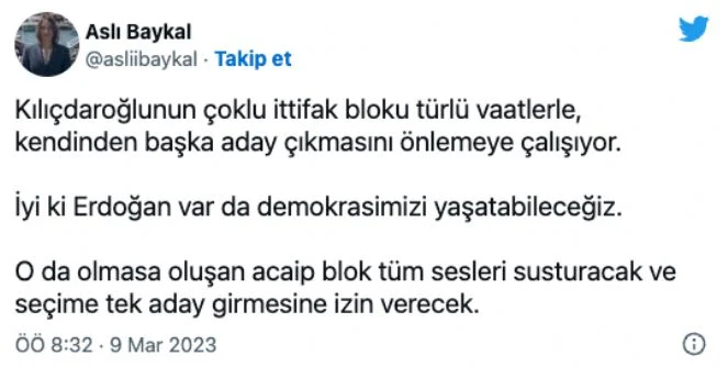 aslı baykal tweet