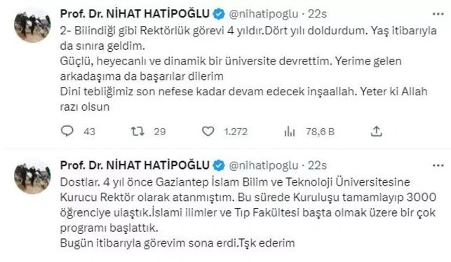 hatipoğlu tweet