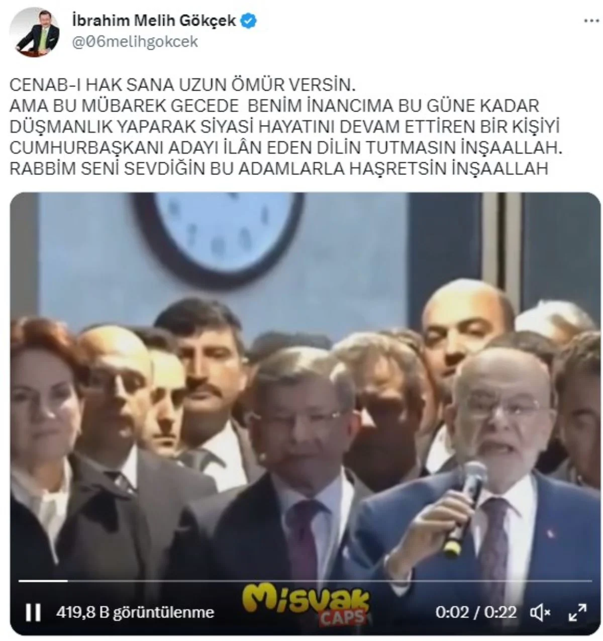 melih gökçek