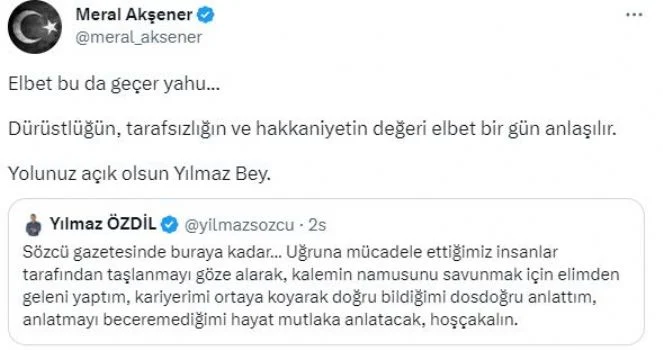 meral akşener tweet