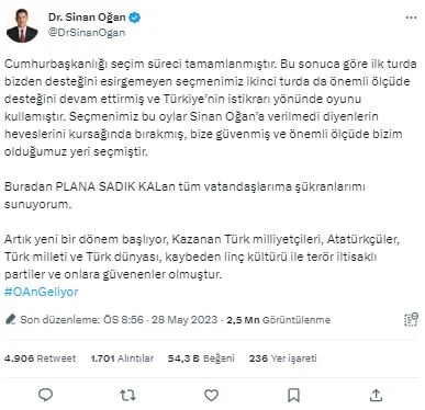 sinan oğan tweet-1