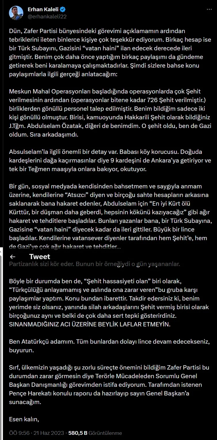 kaleli tweet