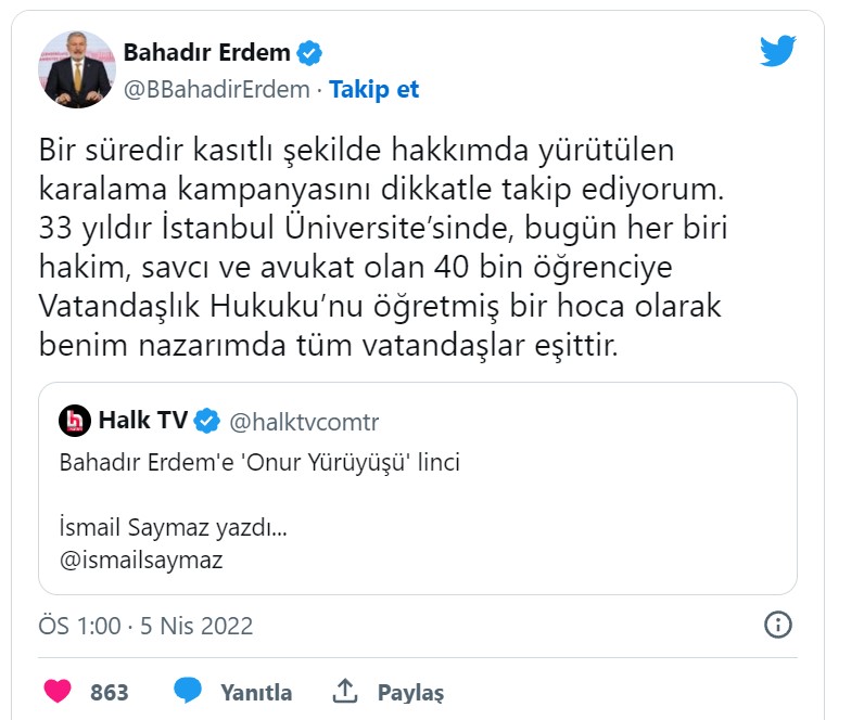 bahadır erdem tweet 2 