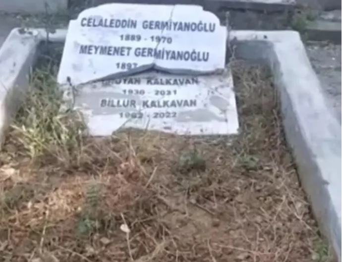 billur kalkavan mezar