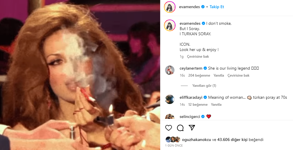 eva mendes insta.