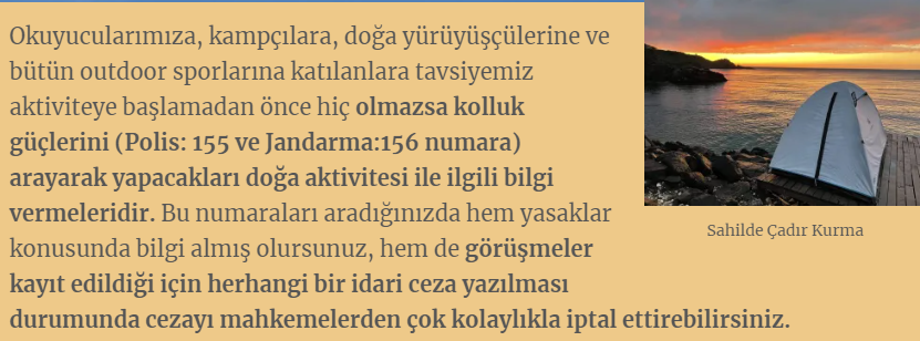 sahilde çadır 