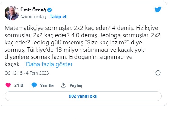 özdağ tweet 