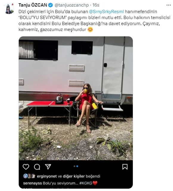 tanju özcan tweet