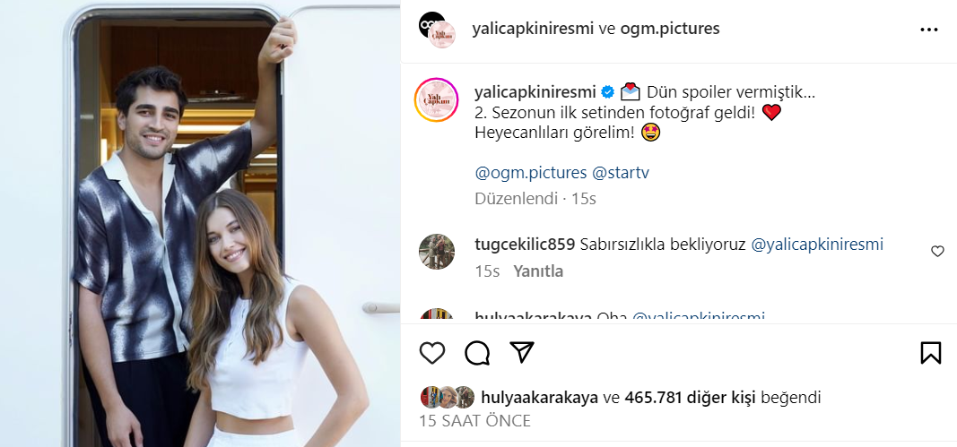 yalı çapkını 2.sezon