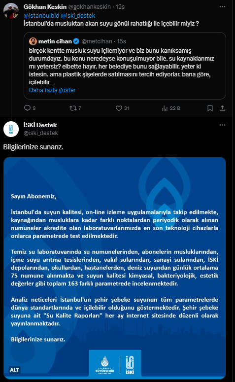 iski tweet