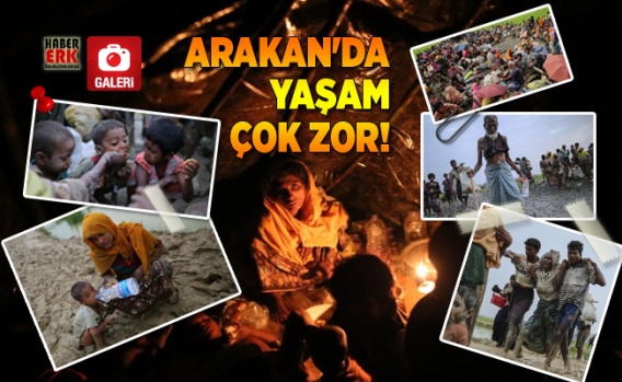 Arakan'da yaşam çok zor!