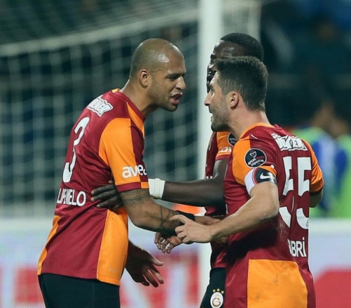 Kasımpaşa - Galatasaray maçından kareler
