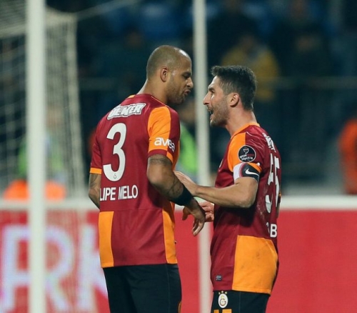 Kasımpaşa - Galatasaray maçından kareler