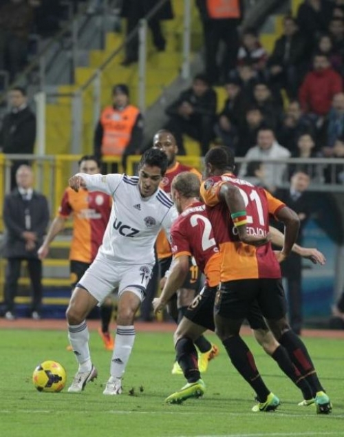 Kasımpaşa - Galatasaray maçından kareler
