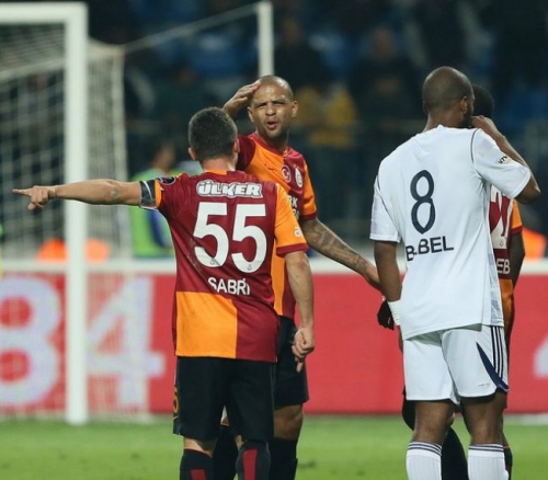 Kasımpaşa - Galatasaray maçından kareler