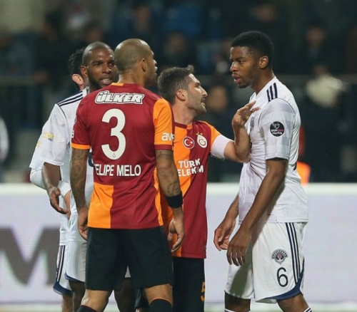 Kasımpaşa - Galatasaray maçından kareler