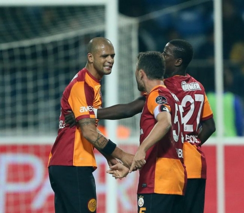 Kasımpaşa - Galatasaray maçından kareler