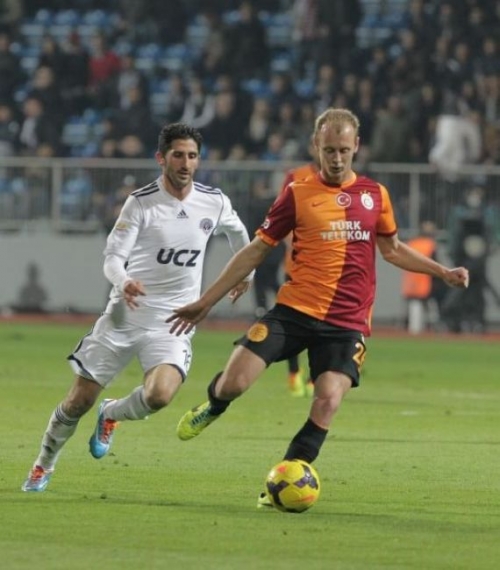 Kasımpaşa - Galatasaray maçından kareler