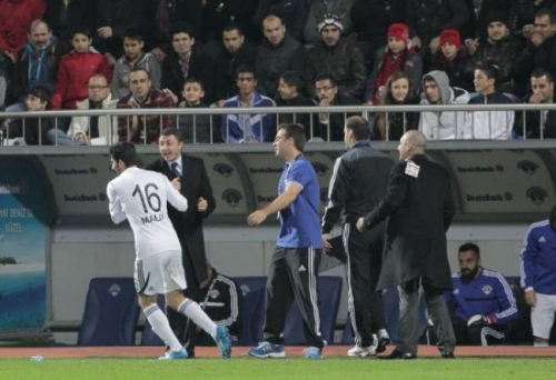 Kasımpaşa - Galatasaray maçından kareler