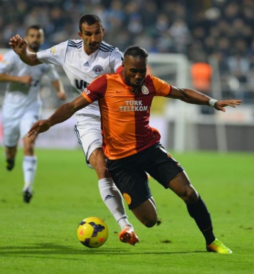 Kasımpaşa - Galatasaray maçından kareler