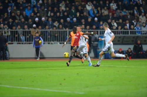 Kasımpaşa - Galatasaray maçından kareler