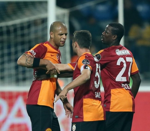 Kasımpaşa - Galatasaray maçından kareler