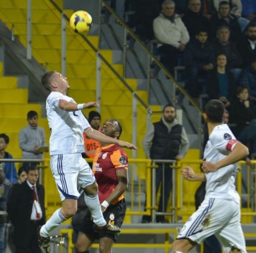 Kasımpaşa - Galatasaray maçından kareler