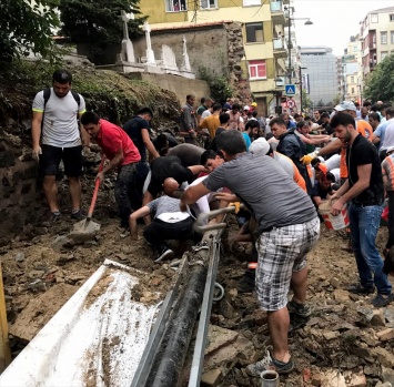 İstanbul'da inanılmaz görüntüler