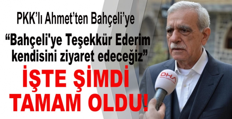 Ahmet Turk Bahceli Ye Tesekkur Ederim Kendisini Ziyaret Edecegiz