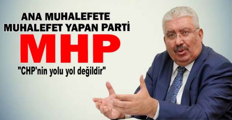 MHP'li Semih Yalçın "CHP'nin yolu yol değildir" MHP'li Semih Yalçın "CHP'nin yolu yol değildir"