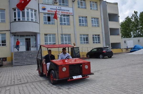 Üniversite öğrencilerinden 2 bin liraya araç Üniversite öğrencilerinden 2 bin liraya araç
