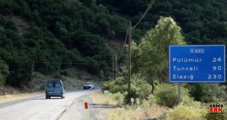 PKK'lılar, Tunceli-Pülümür karayolunda araç yaktı PKK'lılar, Tunceli-Pülümür karayolunda araç yaktı