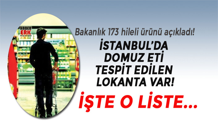 Bakanlik 173 Hileli Urunu Acikladi Istanbul Da Domuz Eti Tespit Edilen Lokanta Var
