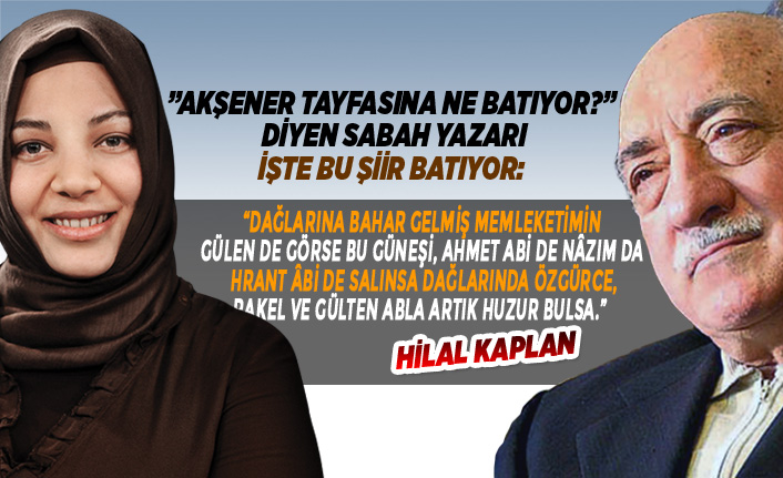 Hilal Kaplan Haddini Asti Aksener Tayfasina Ne Batiyor