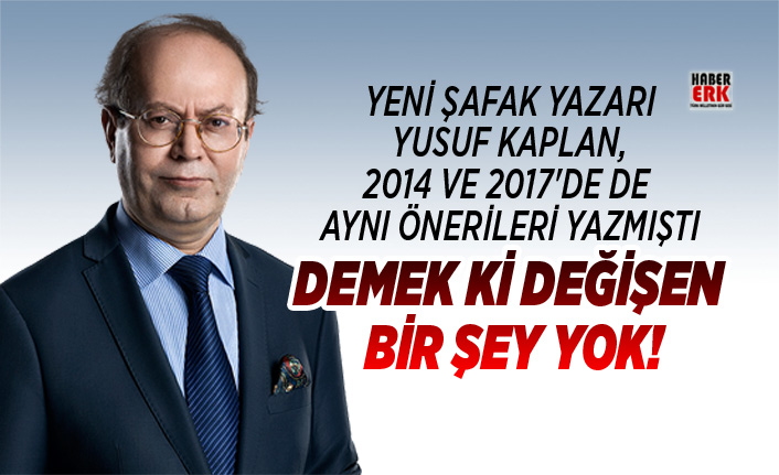 yeni safak yazari yusuf kaplan 2014 ve