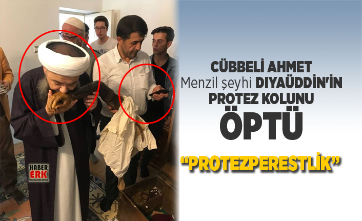 Cubbeli Ahmet Menzil Seyhi Diyauddin In Protez Kolunu Optu